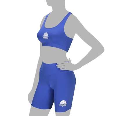 Short Feminino MKS Training Suplex Cós Alto - Foto 4