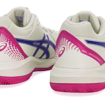 Tênis Feminino Asics Gel Dedicate 8 Clay Saibro - Foto 4