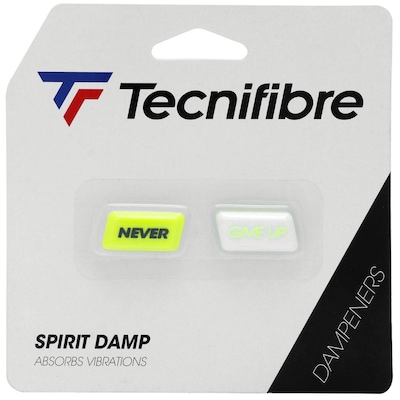 Antivibrador Tecnifibre Spirit Never Give Up Com 02 Unidades - Foto 1