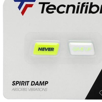 Antivibrador Tecnifibre Spirit Never Give Up Com 02 Unidades - Foto 2