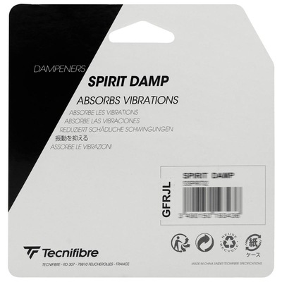 Antivibrador Tecnifibre Spirit Never Give Up Com 02 Unidades - Foto 3