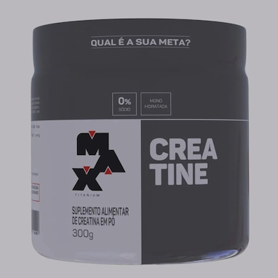 Creatina Max Titanium Monohidratada 300g - Foto 1