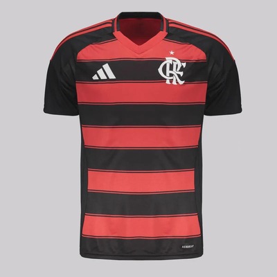 Camisa Flamengo I 25/26 7 L. Araújo adidas Masculina - Foto 2