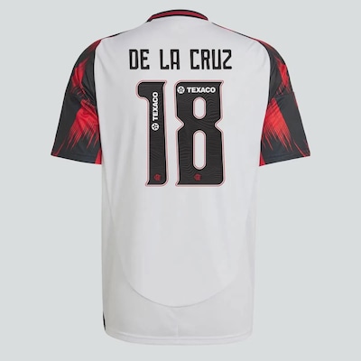 Camisa do Flamengo II 25/26 18 de La Cruz adidas Masculina - Foto 1