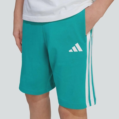 Bermuda adidas 3 Stripes ESS Infantil - Foto 5