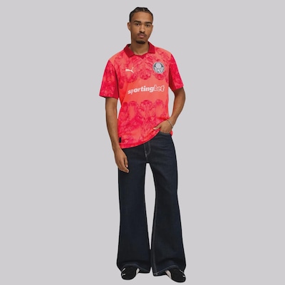 Camisa Puma Palmeiras X KidSuper 2025 Masculina - Foto 3