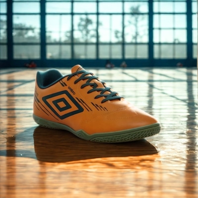 Chuteira de Futsal Adulto Umbro Brave + 1 par de Meião - Foto 2