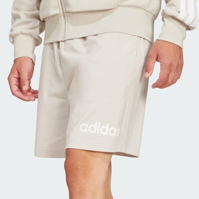 Short Masculino Adidas Moletinho Logo Linear - Foto 4