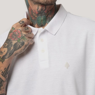 Camisa Polo Boxfit MCD Caligraffiti Masculino - Foto 4
