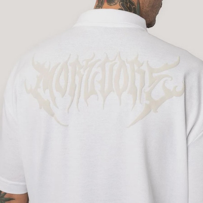 Camisa Polo Boxfit MCD Caligraffiti Masculino - Foto 5