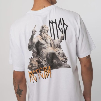 Camiseta Regular MCD Travis Bomb Receba Masculino - Foto 3