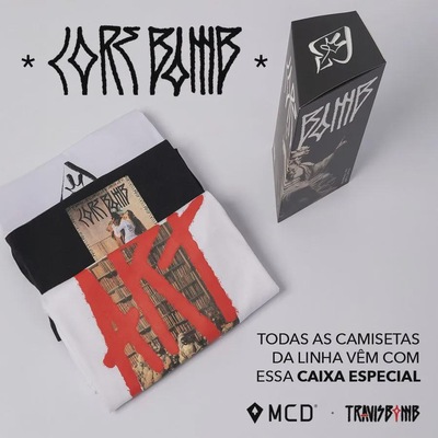 Camiseta BoxFit MCD Last Kiss Travis Bomb Masculino - Foto 5
