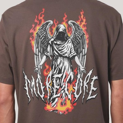 Camiseta Regular MCD Anjo Fogo Morecore Masculino - Foto 3