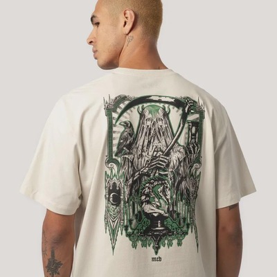 Camiseta Regular MCD Cavaleiro Morte Foice Masculino - Foto 4