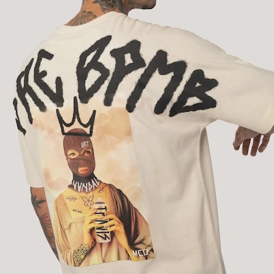 Camiseta Especial MCD Hope Travis Bomb Masculino - Foto 3