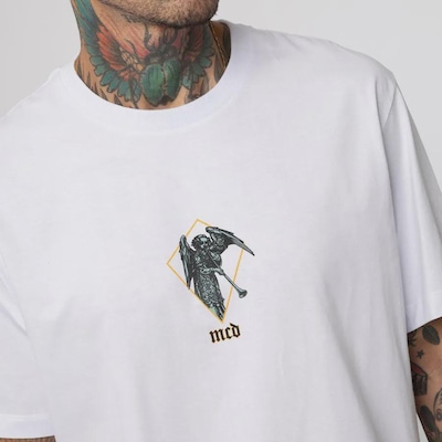 Camiseta Regular MCD Sexta Trombeta 4 Anjos Masculino - Foto 4