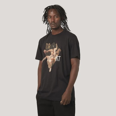 Camiseta Regular MCD Travis Bomb Fuck You Masculino - Foto 1