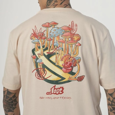 Camiseta Lost Mushroom Masculino - Foto 3