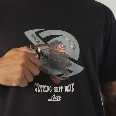 Camiseta Lost Shit Done Masculino - Foto 3