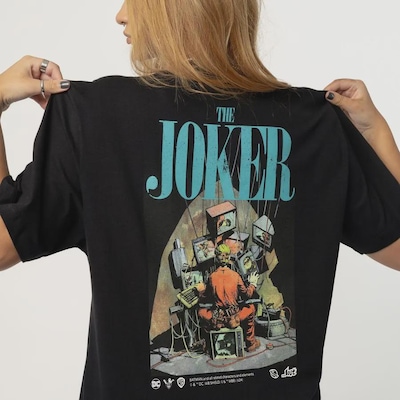 Camiseta Lost + Joker Mirror Feminino - Foto 3