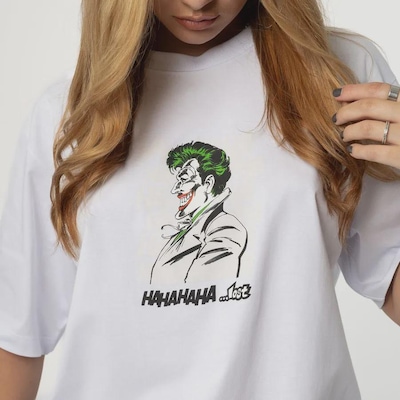 Camiseta Lost + Joker Vintage Uv Masculino - Foto 4
