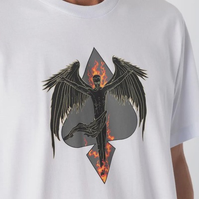 Camiseta Regular MCD Anjo Fogo Espada Feminino - Foto 3