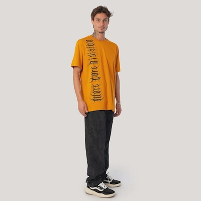 Camiseta Regular MCD Caligrafitti Masculino - Foto 3