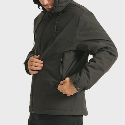 Jaqueta Masculina Hang Loose com Capuz Puffer Develop - Foto 4