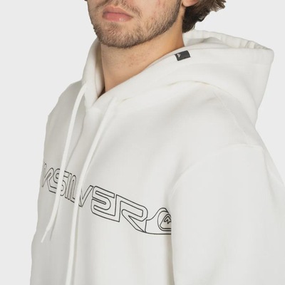 Blusão de Moletom Masculino Quiksilver com Capuz Emb Type Hoodie - Foto 4