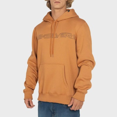 Blusão de Moletom Masculino Quiksilver com Capuz Emb Type Hoodie - Foto 3