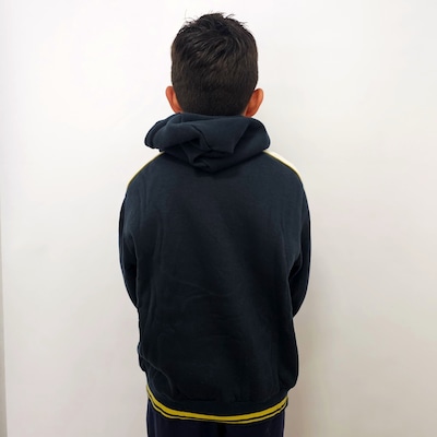 Blusão Real Madrid Moletom Símbolo Infantil Balboa - Foto 4