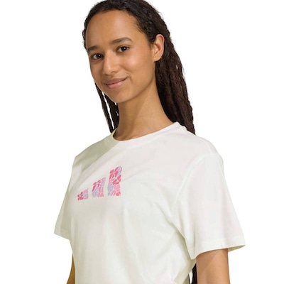 Camiseta Feminina Adidas Gráfica Softs - Foto 4