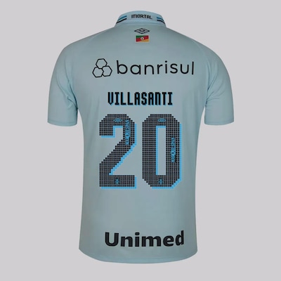Camisa do Grêmio II 25/26 Umbro 20 Villasanti Masculina - Foto 1