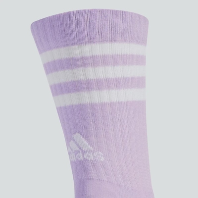 Meia Cano Médio adidas Essentials 3S - 3 Pares - Unissex - Foto 2