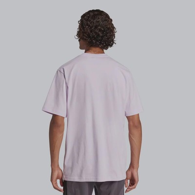 Camiseta Adidas Logo Linear Lilás - Foto 2
