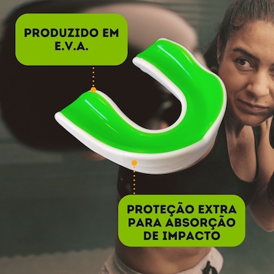 Protetor Bucal Esportivo Powerplay Cushion com Estojo - Foto 3