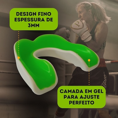 Protetor Bucal Esportivo Powerplay Cushion com Estojo - Foto 2