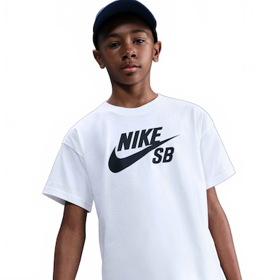 Camiseta Nike SB Harbor Infantil - Foto 4