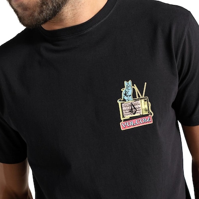 Camiseta Volcom Catv WT25 Masculina - Foto 3