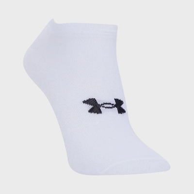 Kit Meia Unissex Under Armour Essentials Invisível - 6 Pares - Foto 4