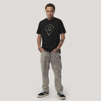 Camiseta Regular MCD Pipa Espada Desgaste Masculino - Foto 2