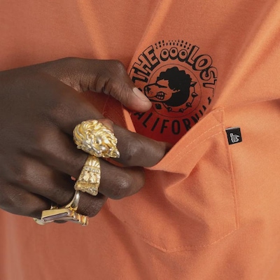 Camiseta Logos Lost Com Bolso Masculino - Foto 4