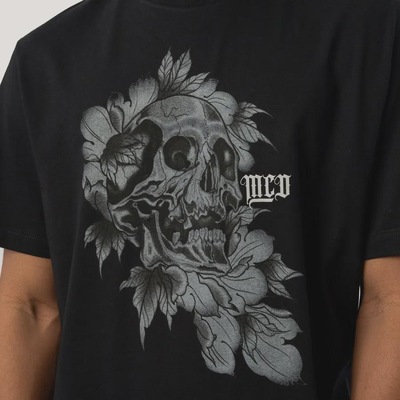 Camiseta Regular MCD Caveira Caligrafitti Masculino - Foto 3