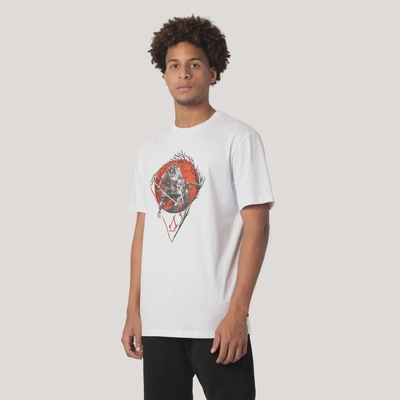 Camiseta Regular MCD X Assassin's Creed Pipa Realis Masculino - Foto 2