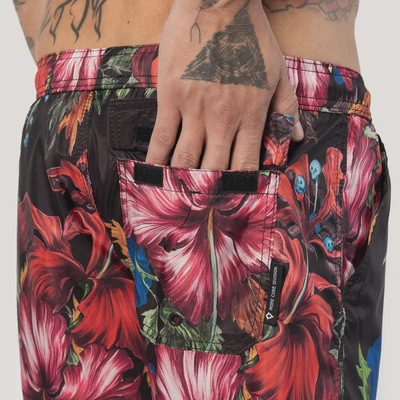 Shorts Com Elástico Utility MCD Color Hibiscus Masculino - Foto 4