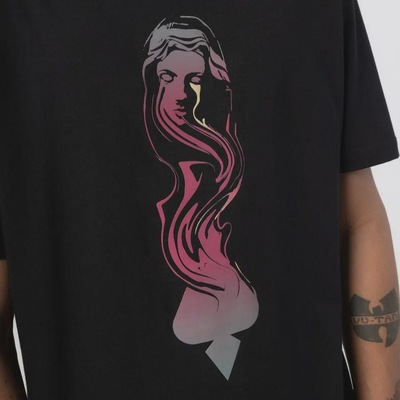 Camiseta Regular MCD Santa Desintegrando Masculino - Foto 3