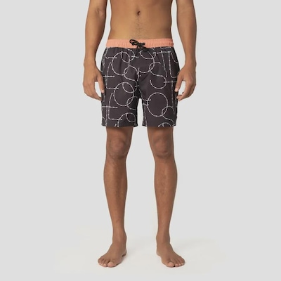 Shorts De Elástico Lost Barded Wire Masculino - Foto 2
