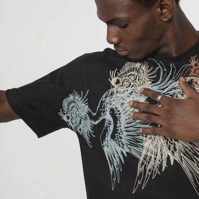 Camiseta Especial MCD Bailon Birds Masculino - Foto 3