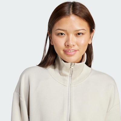 Blusão Feminino adidas All SZN Macio Lux zíper 3/4 - Foto 5