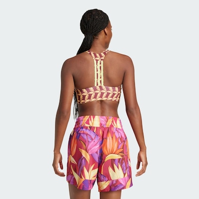 Top Médio Suporte Feminino adidas x FARM Rio - Foto 3